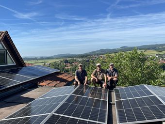 [Translate to Englisch:] Photovoltaik-Anlage für mehr Nachhaltigkeit
