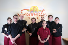 [Translate to Englisch:] Das Küchen-Team des Hotel Sonnentau