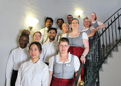 [Translate to Englisch:] Das Service-Team des Hotel Sonnentau
